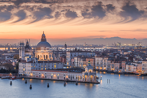 Patterned Skies Over Venice